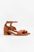 Load image into Gallery viewer, Chicago Ankle Strap Heels - Canela Brown
