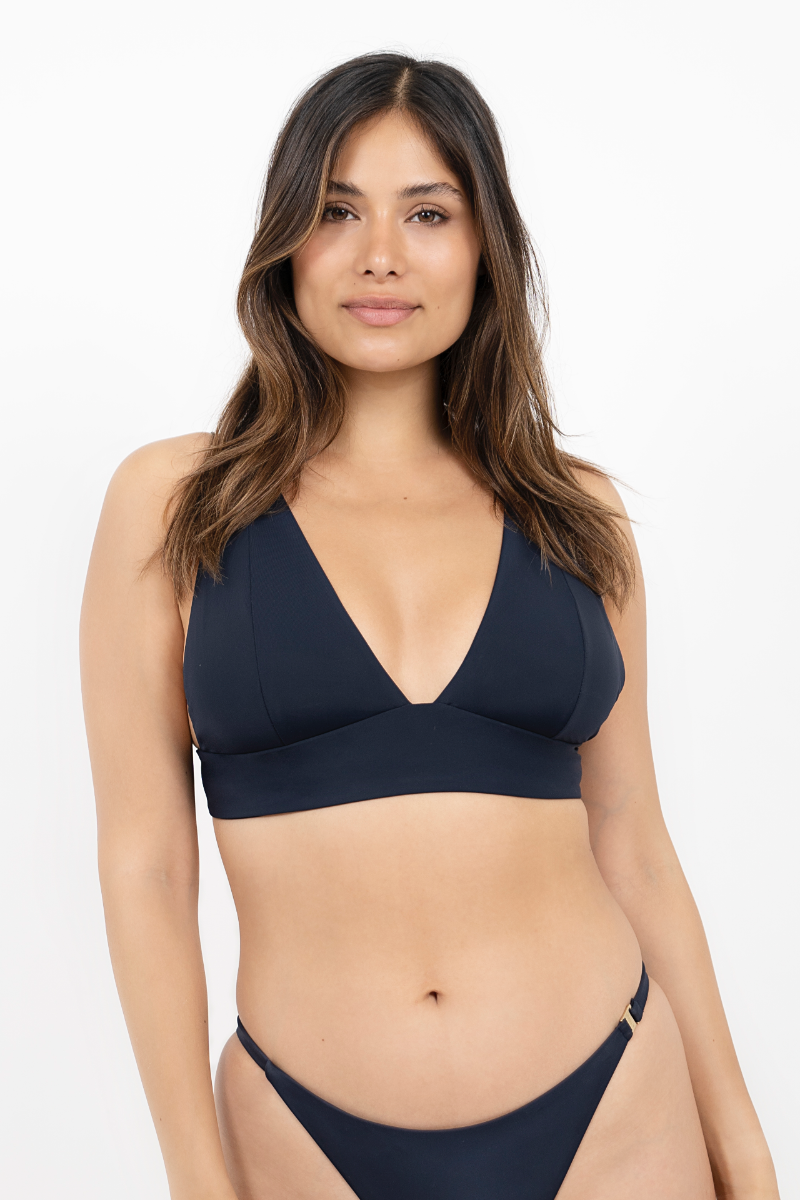 Uluwatu Bikini Top - Pebble Blue