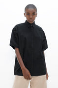 Load image into Gallery viewer, Vienna Short Sleeves Shirt - Eclipse Black
